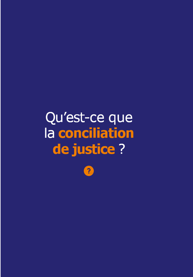 Le déroulé d'une conciliation de justice